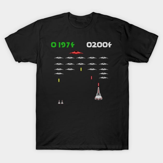 Battlestar Invaders T-Shirt by SimonBreeze